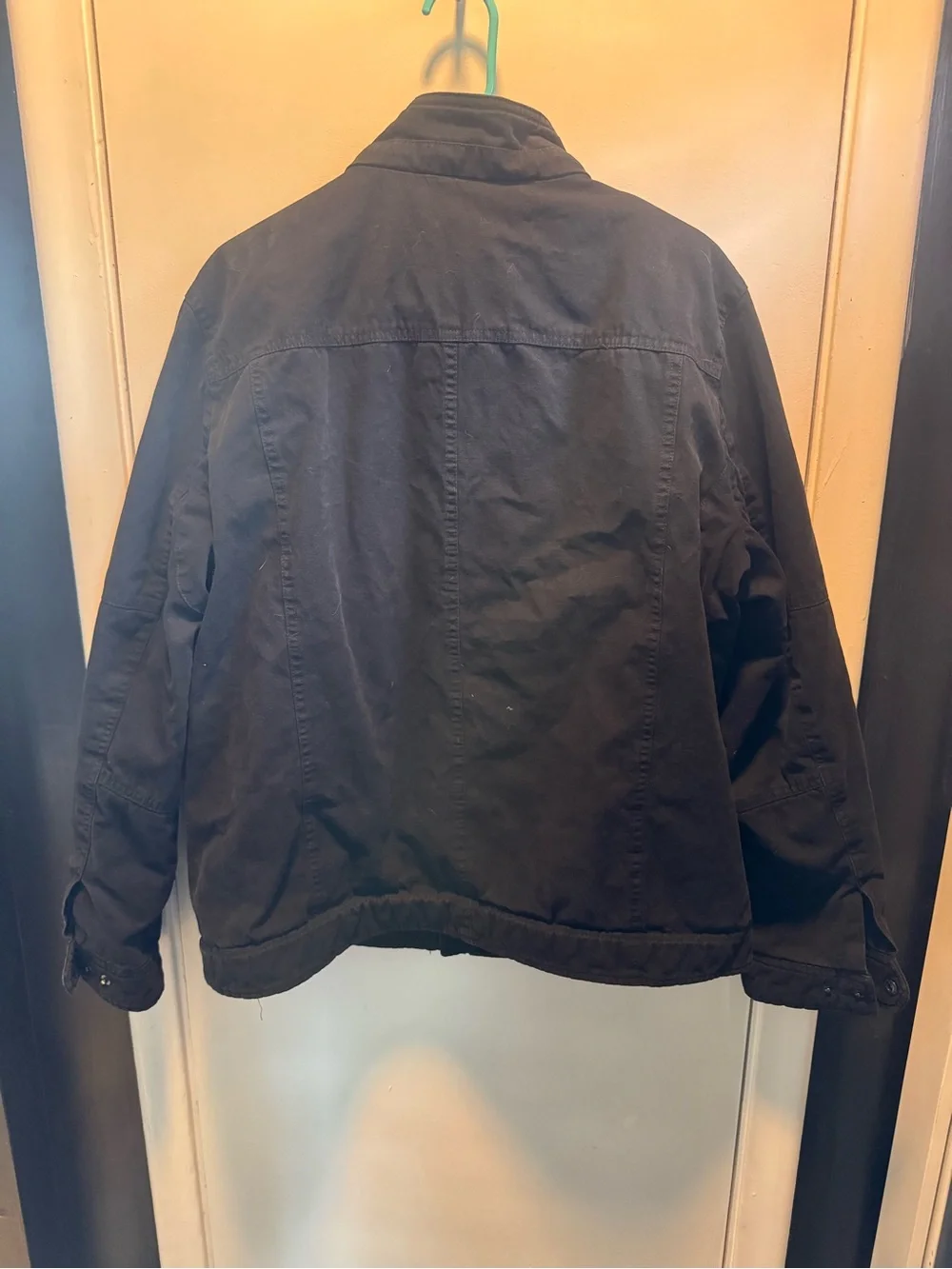 Men’s Levi's Black Canvas Winter Coat
